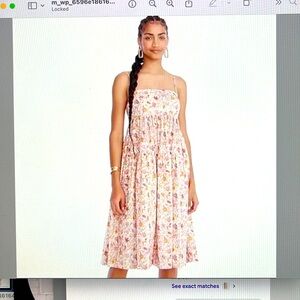 J. Crew tiered floral sundress in Liberty Arts Fabric size 10 EUC